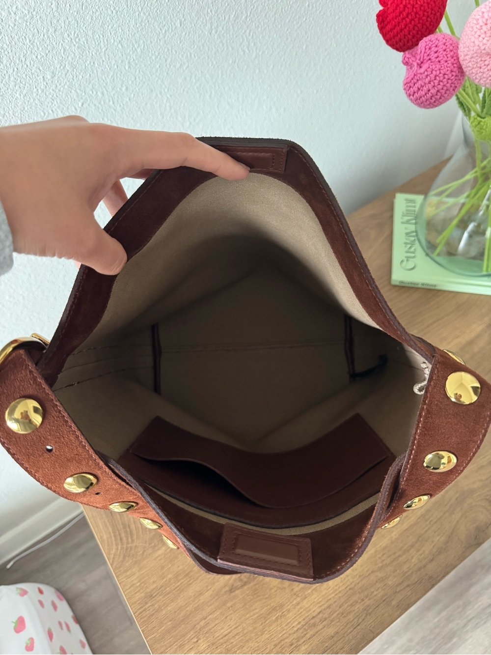 Madewell Stud Essentials Bucket Tote - Picture 9 of 12